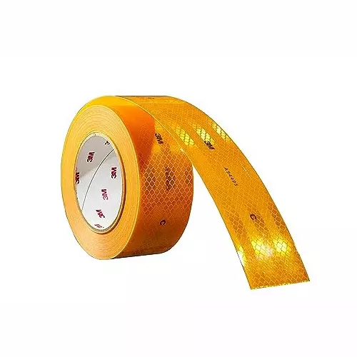 DOSSVICK - Safety Reflective Tape for vehicles, Glass, Wall - 50 meters length- 2 inch width