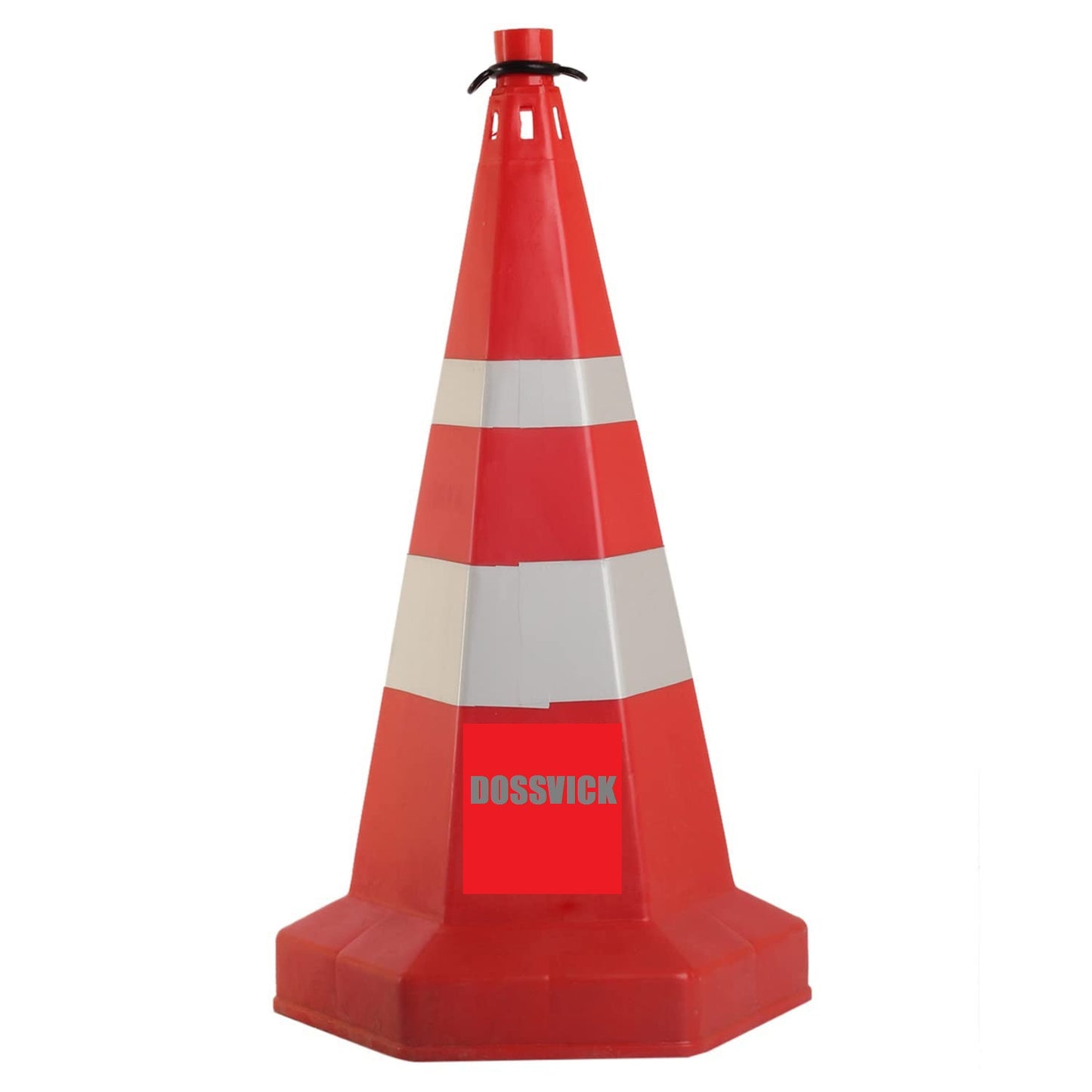 DOSSVICK - Hexagonal Traffic cone - 750mm - 4kg