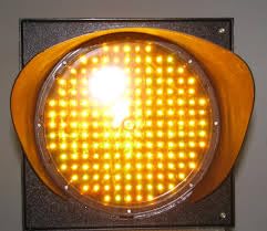 DOSSVICK - Solar Traffic Blinker, Traffic Light, Road Safety, Backup of 10hrs