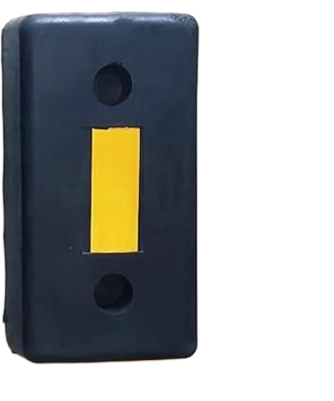 DOSSVICK Rubber Dock Bumper, 450x250x100mm, 12kg, Heavy Vehicle Parking Safety Guard