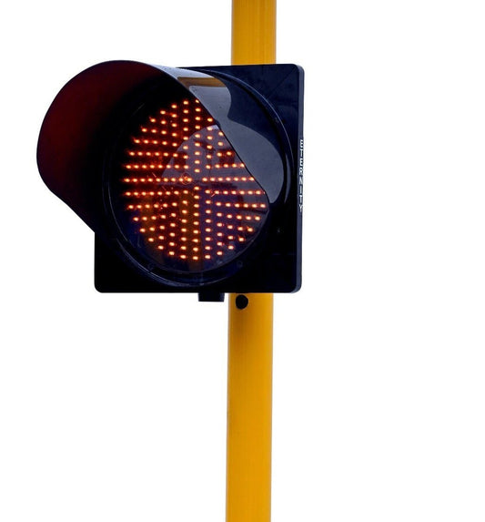 DOSSVICK Traffic Blinker, Direct Power Operation, Non-Solar, Non-Battery