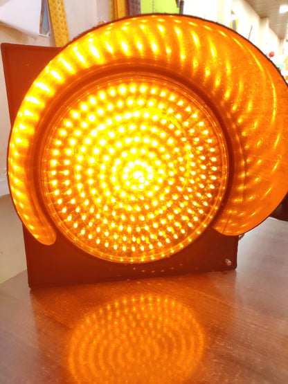 DOSSVICK Traffic Blinker, Direct Power Operation, Non-Solar, Non-Battery