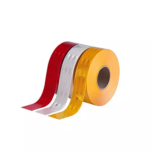 DOSSVICK - Safety Reflective Tape for vehicles, Glass, Wall - 50 meters length- 2 inch width