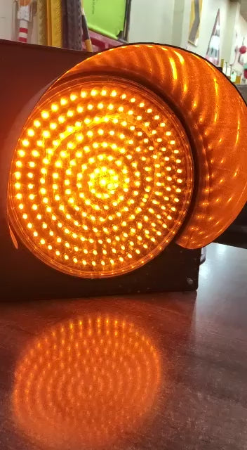 DOSSVICK Traffic Blinker, Direct Power Operation, Non-Solar, Non-Battery